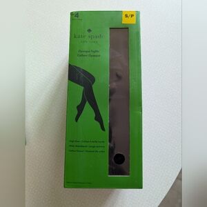 Kate Spade Green Boxed Opaque Tights